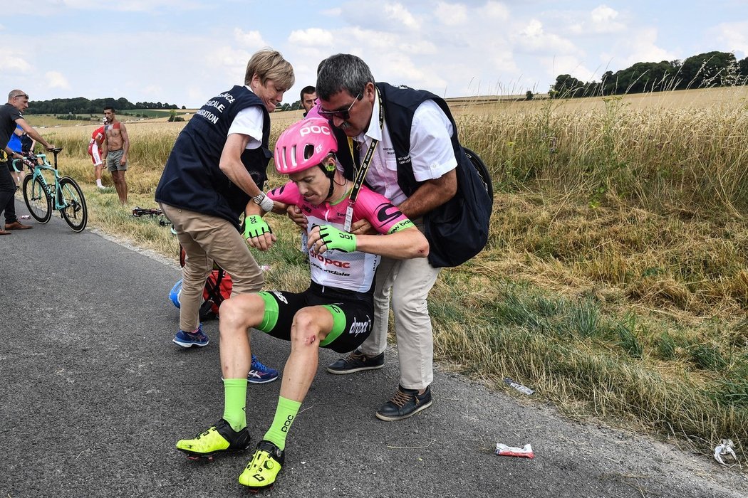 Doktor a vojenský veterán Gilbert Versier pracuje na Tour de France jedenáct let