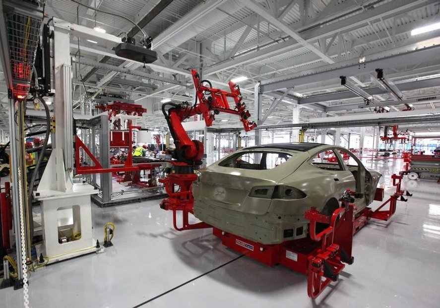 Továrna automobilky Tesla
