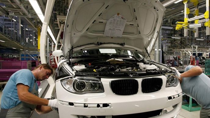 Továrna BMW v Lipsku, které vznikla také díky vysokým dotacím z EU