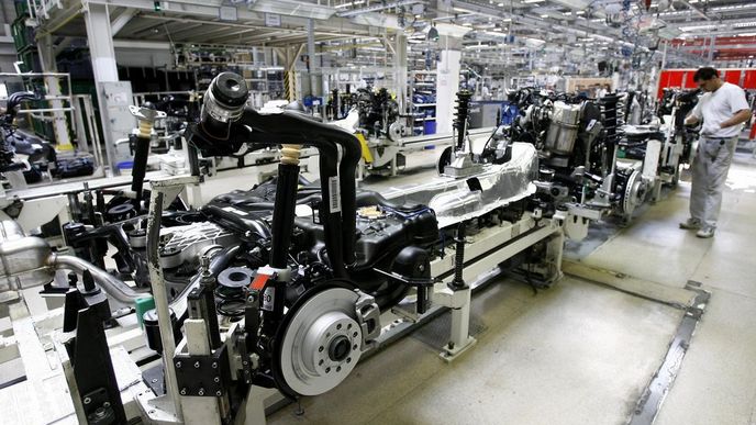 Továrna na osobní automobily Škoda (ilustrační foto)