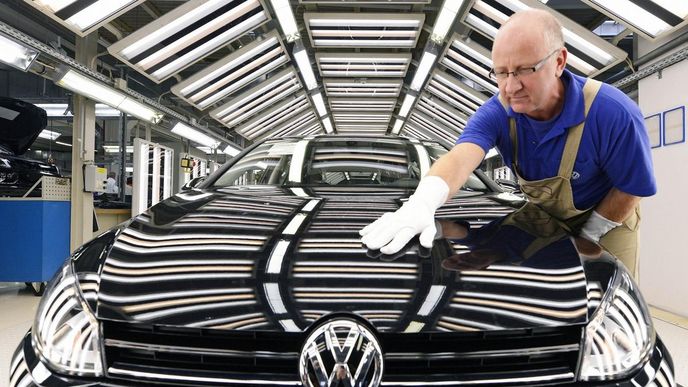 Továrna Volkswagenu - ilustrační foto