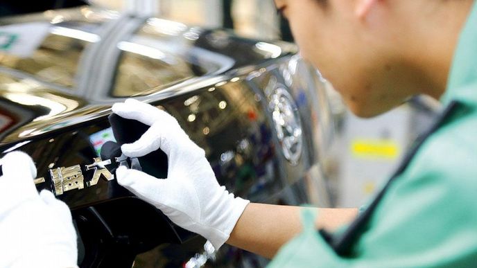 Továrna VW v jihočínském Ning-po, kde se montují i škodovky Továrna VW v jihočínském Ning-po, kde se montují i škodovky