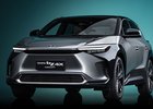 Toyota bZ4X se představuje jako koncept futuristického elektrického crossoveru