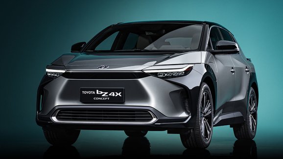 Toyota bZ4X se představuje jako koncept futuristického elektrického crossoveru