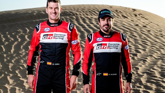 Potvrzeno! Dvojnásobný šampion F1 Fernando Alonso skutečně pojede Dakar 2020