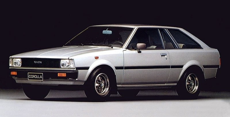 Toyota Corolla 1.- 4. generace