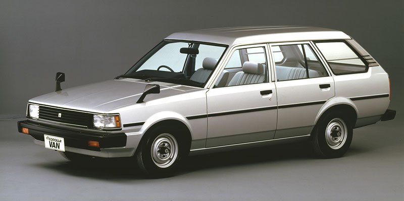 Toyota Corolla 1.- 4. generace