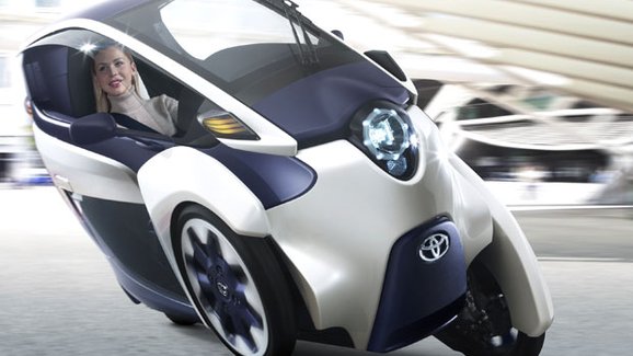 Toyota i-Road: Tříkolový koncept pro město