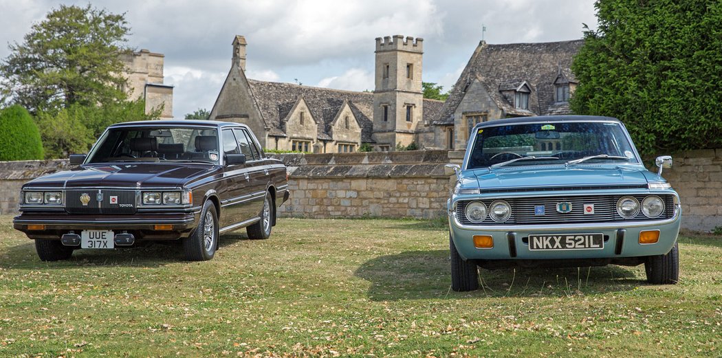 Toyota Crown 1982 a Toyota Crown 1972