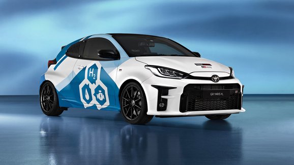 Toyota GR Yaris H2 se oficiálně představila s tříválcem spalujícím vodík