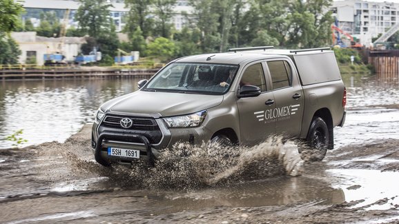 Toyota Hilux 2.4 D-4D pro Armádu České republiky: Vojín Hilux se hlásí do služby