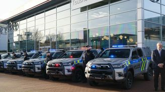 Policejní vozy Toyota Hilux Policejní vozy Toyota Hilux