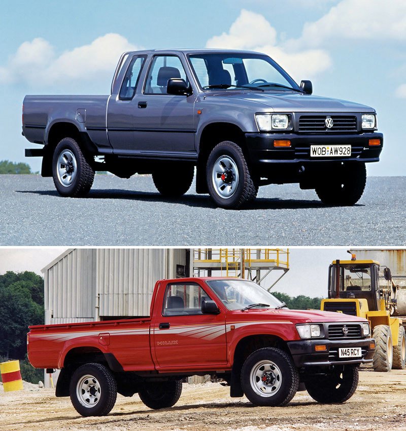 Toyota Hilux vs Volkswagen Taro (1994)