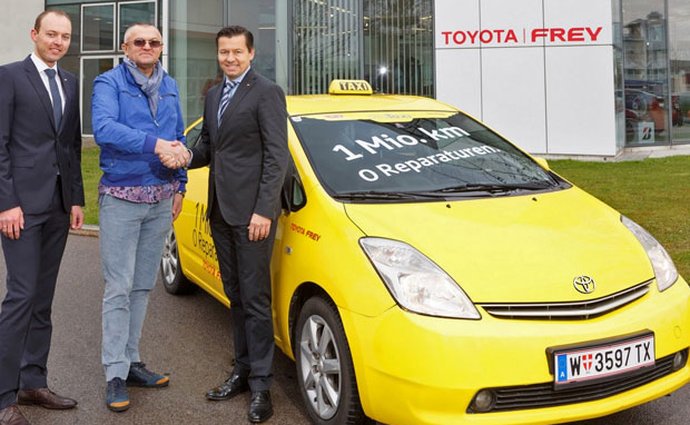 Toyota Prius: Vídeňský taxikář najel milion km bez závady