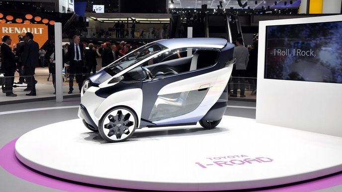 Toyota i-Road (Foto Lukáš Dittrich, AutoRevue.cz)