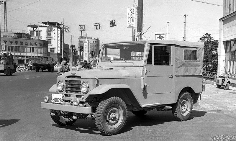 Toyota Land Cruiser Canvas Top (1955)