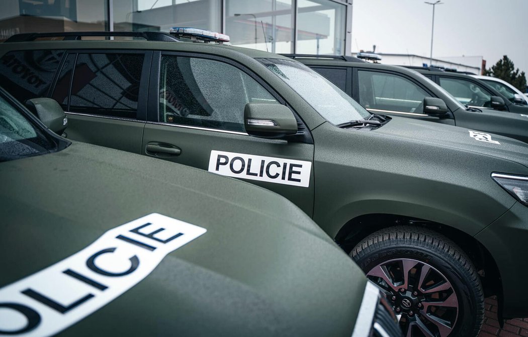 Toyota Land Cruiser pro Policii ČR