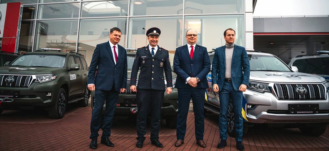 Toyota Land Cruiser pro Policii ČR