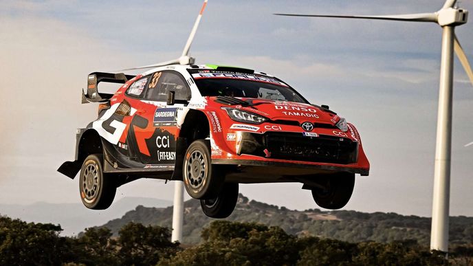 Toyota na Rallye Sardinie 2026 Toyota na Rallye Sardinie 2026