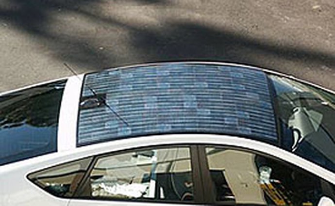 Toyota Prius se solárními panely