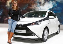 Eva Samková se v Ženevě stala majitelkou Toyoty Aygo