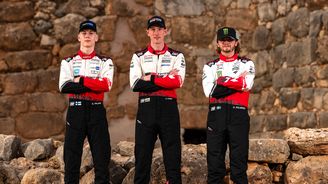 Toyota před Rallye Sardinie 2026 Toyota před Rallye Sardinie 2026
