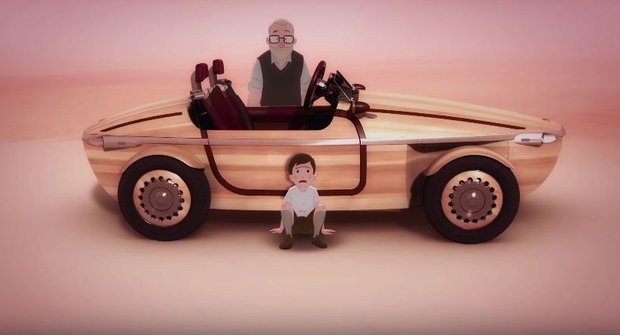 Toyota Setsuna: Dřevěné auto je hlavním hrdinou anime
