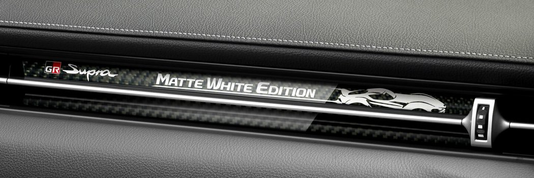 Toyota Supra Matte White Edition