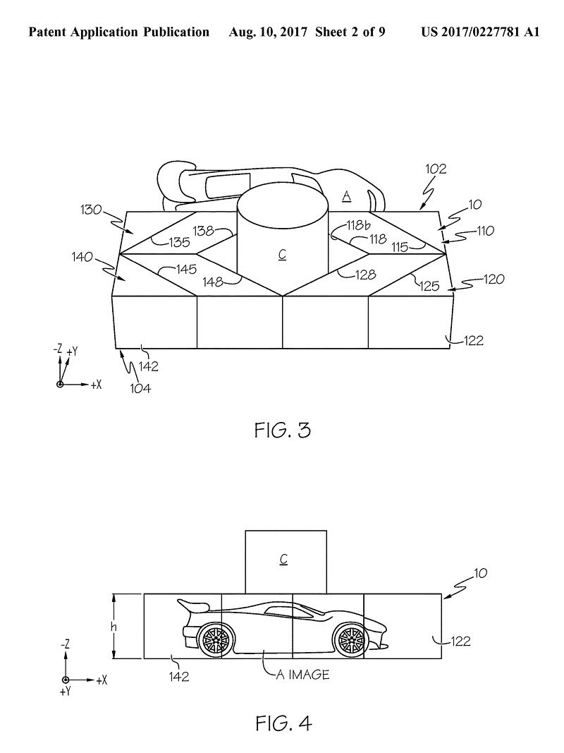 Toyota má patent na průhledné sloupky