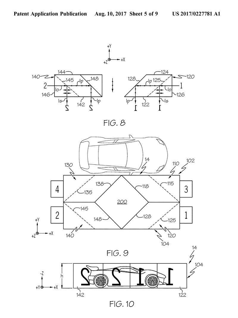 Toyota má patent na průhledné sloupky