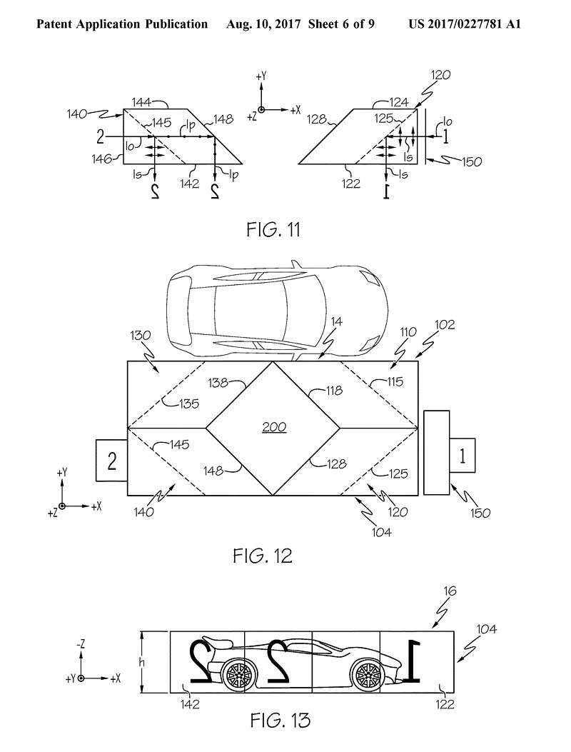 Toyota má patent na průhledné sloupky