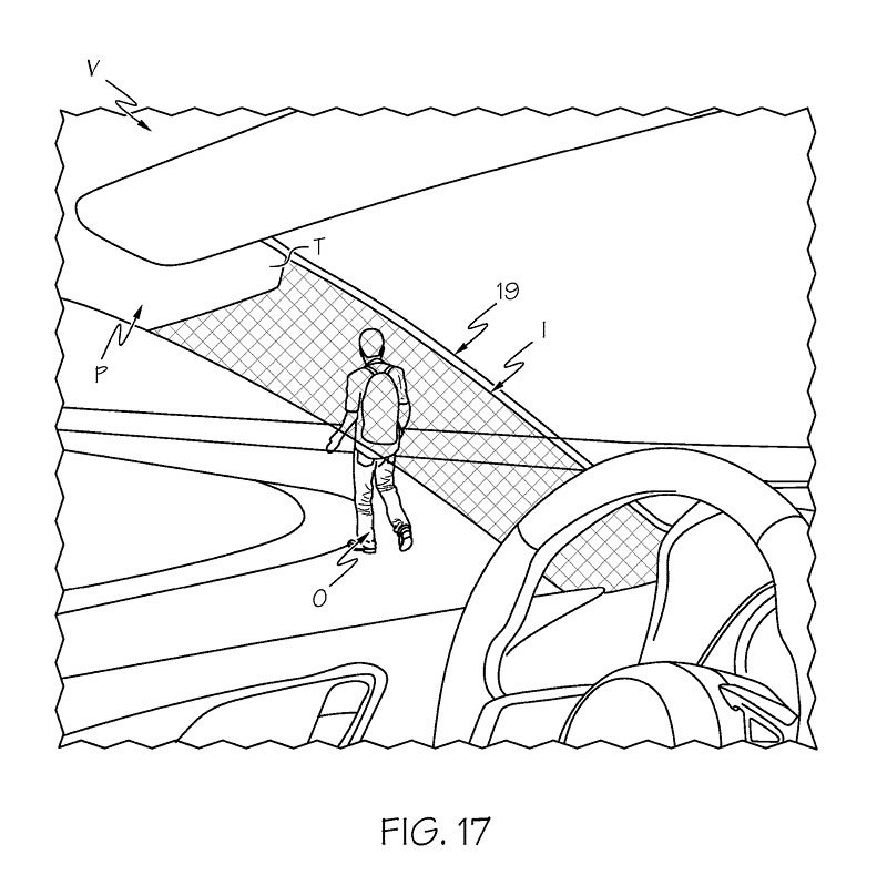 Toyota má patent na průhledné sloupky