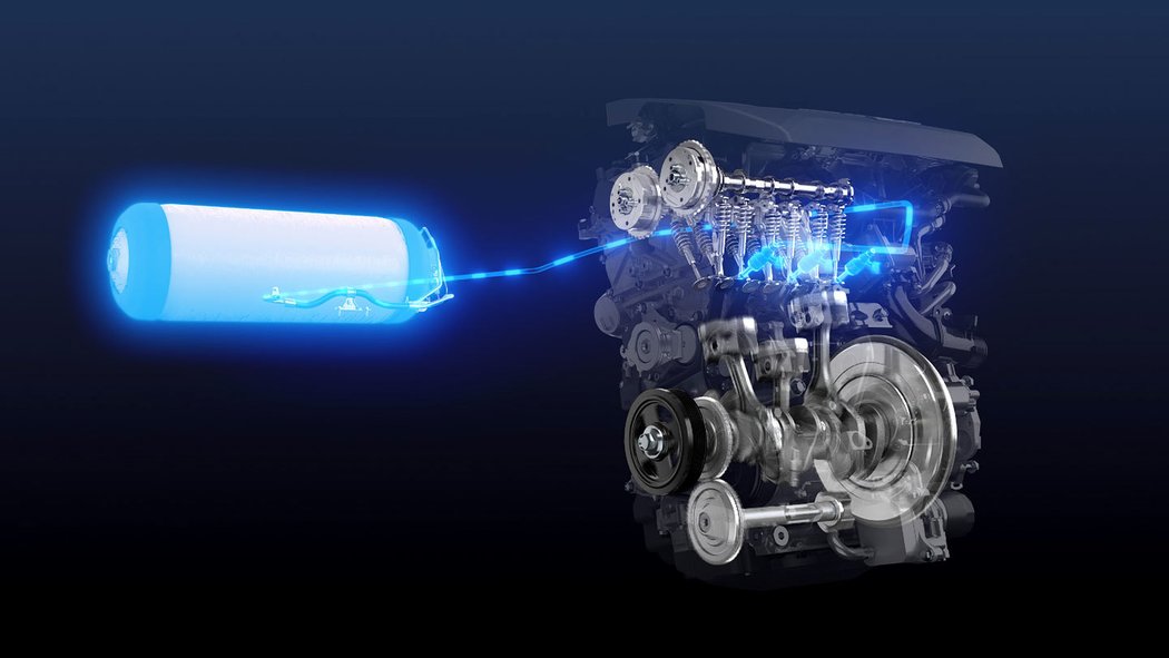 Toyota představila závodní tříválec spalující vodík