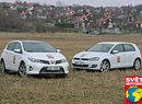 Toyota Auris Hybrid vs. VW Golf 1.4 TSI BMT ACT - Test spotřeby