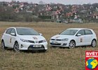 TEST Toyota Auris Hybrid vs. VW Golf 1.4 TSI BMT ACT - Test spotřeby