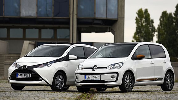TEST Toyota Aygo 1.0 VVT-i vs. VW up! 1.0 – Dospělé miniatury?