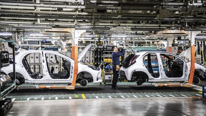 Montovna Toyota v Kolíně Montovna Toyota v Kolíně