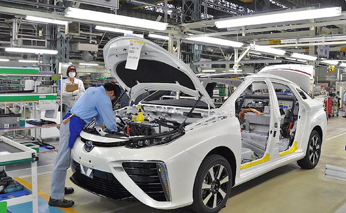 Toyota zastaví výrobu v japonských továrnách. Došla ocel...