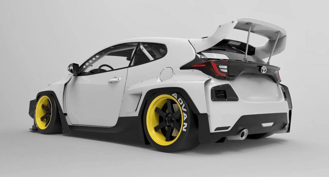 Toyota Yaris GR Pandem Rocket Bunny Body Kit