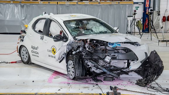Toyota Yaris prošla jako první model novým testem Euro NCAP. Vedla si skvěle