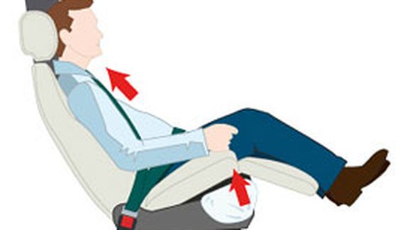 Autoliv dodává první airbag pracující při čelním nárazu pro cestující vzadu