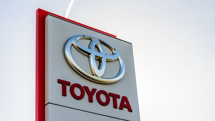 Toyota logo, ilustrační foto