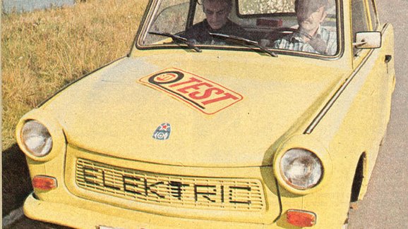 Víte, že Trabant jezdil i na elektřinu? Přečtěte si jeho dobový test!