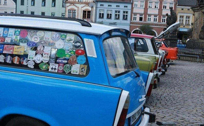 Trabant sraz Vřešťov 2022