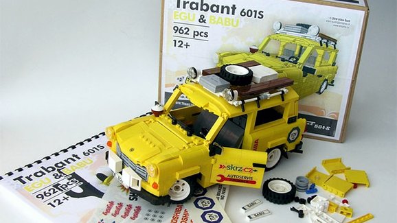 Kupte si expediční Trabant 601 z Lega. Světový unikát sestavil český nadšenec