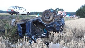 Tragická nehoda u Třeboně. Přišel při ní o život sedmadvacetiletý řidič.