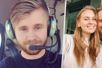Mladý pilot před svatbou zahynul při pádu vrtulníku: V JAR si se snoubenkou plnili sny
