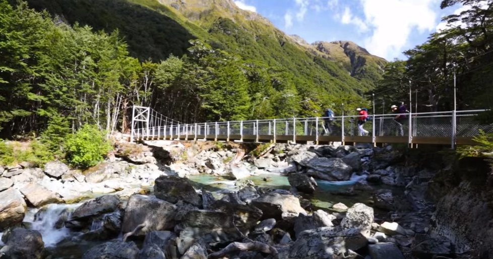 Routeburn Track je krásná, ale nebezpečná stezka.