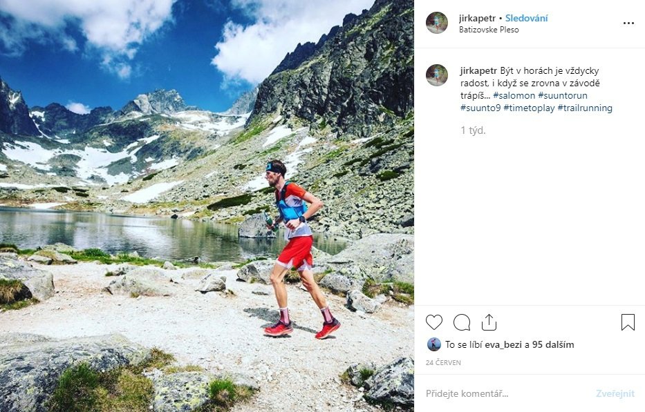 Jiří Petr: Další z Brněnských letců. Jirka se vypracoval v předního českého trailrunnera a v rámci této cesty se z něj stal i vynikající silničář s desítkou okolo 31 minut.