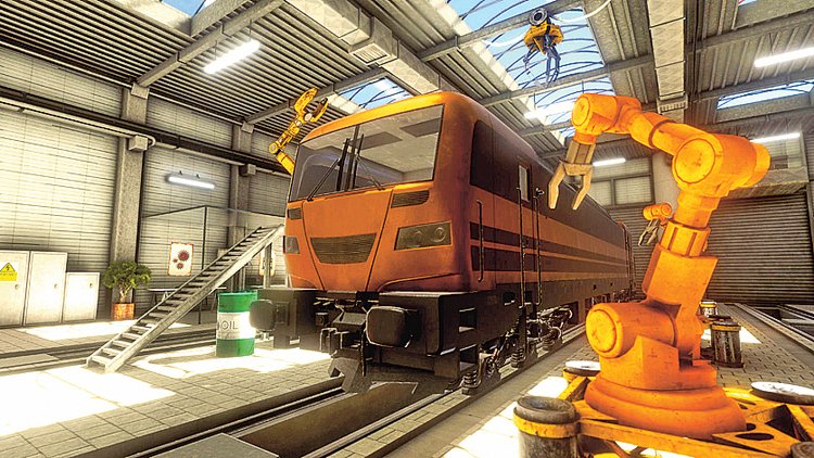 Train Mechanic Simulator opraváře lokomotiv nabízí v rámci žánru poněkud netradiční koncept